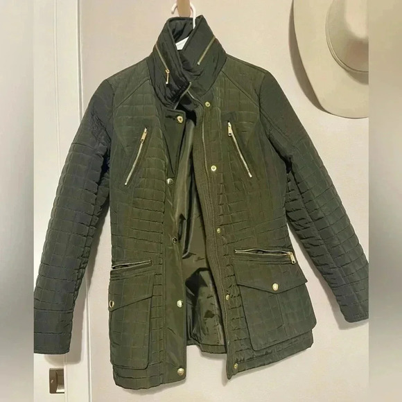 MICHAEL Michael Kors Quilted Coat - Picture 1 of 9